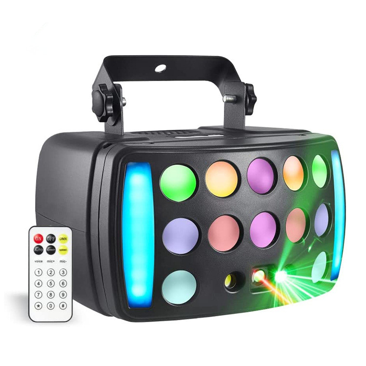 Santu New butterfly RGBW 4 in 1 Laser Light Strobe Effective Light for Stage bar Ktv