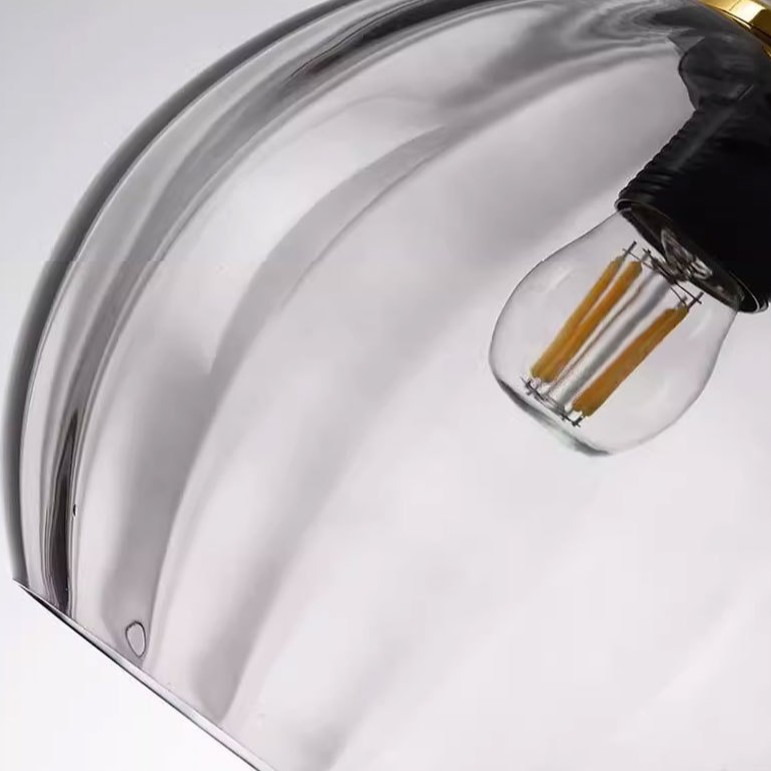 Nordic Minimalist Colorful Glass Pendant Light Modern Creative Designer Dining bar Counter Bedroom Bedside Lamp