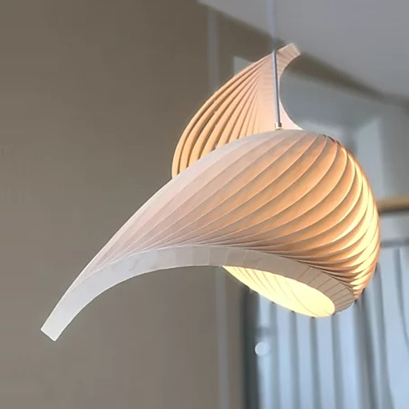 Creative Nordic Industrial Vintage Retro Horn Shape Light Pendant Light PEN1750picture2