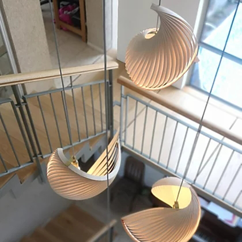 Creative Nordic Industrial Vintage Retro Horn Shape Light Pendant Light PEN1750picture5