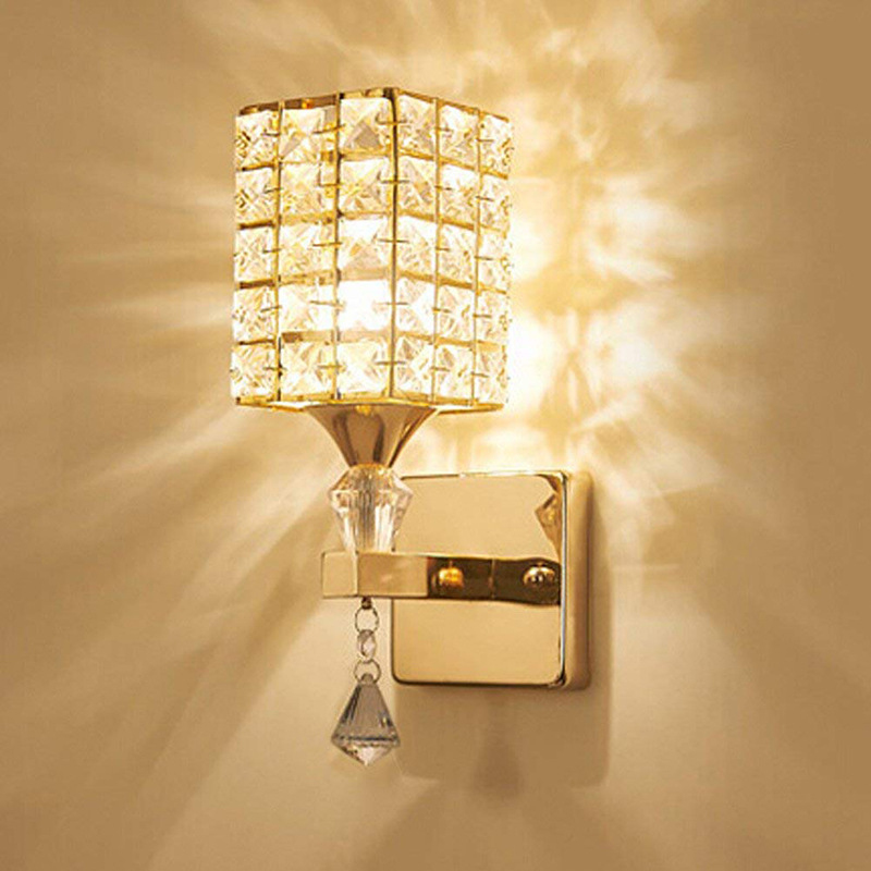 Classic Style Modern Simple Switch K9 Crystal Wall Lamp WL1700picture3