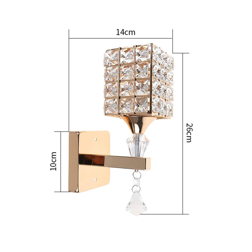 Classic Style Modern Simple Switch K9 Crystal Wall Lamp WL1700picture6