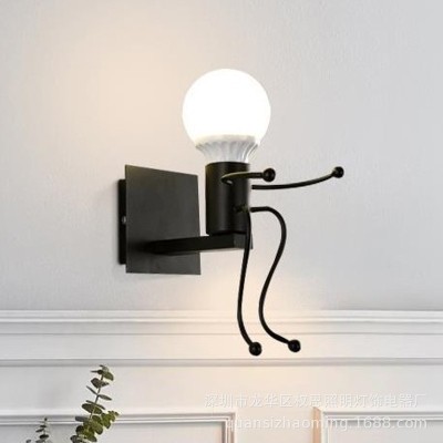 Hotel Decorative Simple Vintage Creative Wall Lamp for Bedroom WL4580picture7