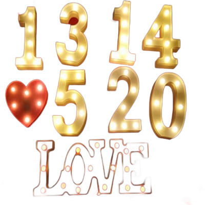 Alphabet LED Marquee Letters with Lights MAQ100picture1