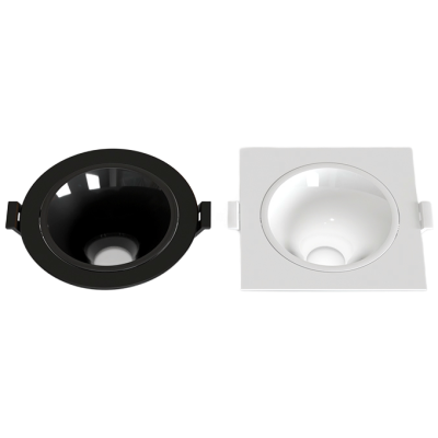 LED Commercial Square Round Recessed PC Downlight Housing Frame LCS620picture1