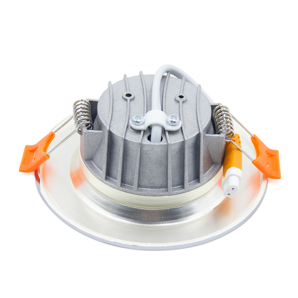 Modern Ultra-Slim 5W/7W LED Ceiling Flat Panel Golden Rim Recessed Downlight DL1920picture4