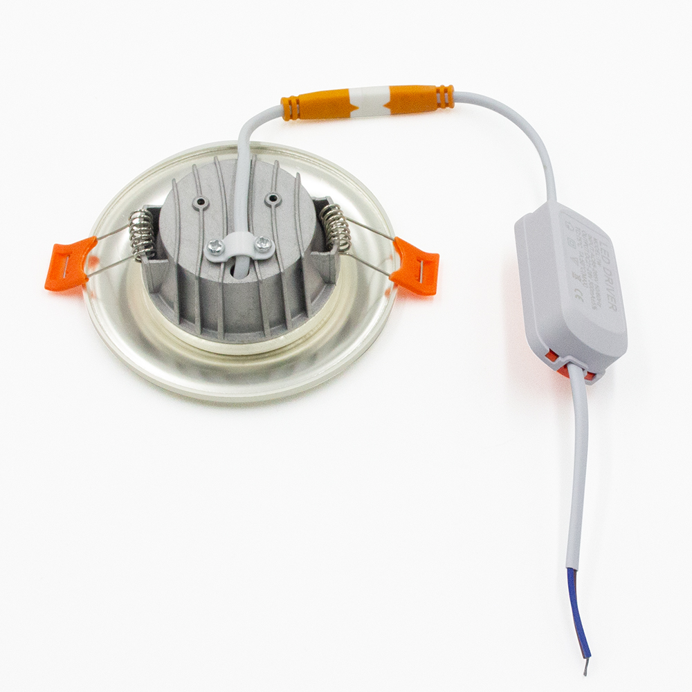 Modern Ultra-Slim 5W/7W LED Ceiling Flat Panel Golden Rim Recessed Downlight DL1920picture5