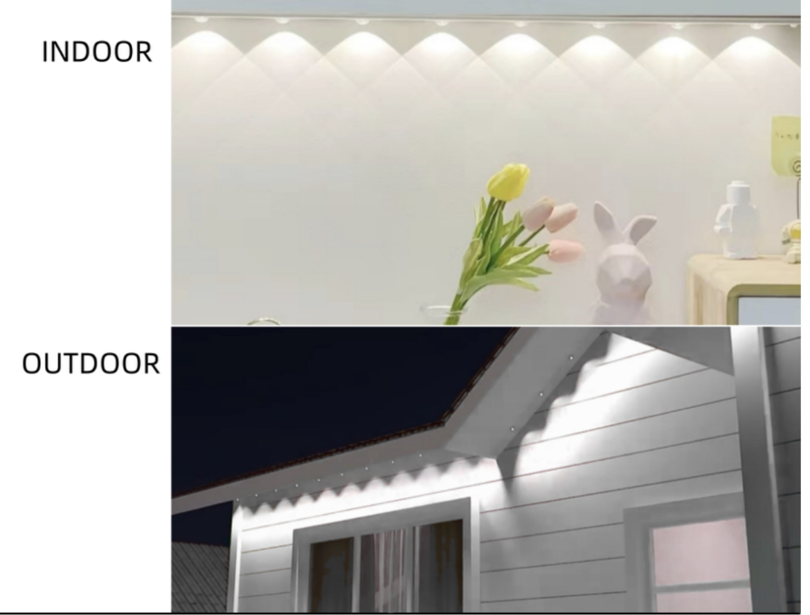 DC12V Outdoor LED Module for Christmas Holiday Decoration Permanent Eaves Light with 80° MD360picture3