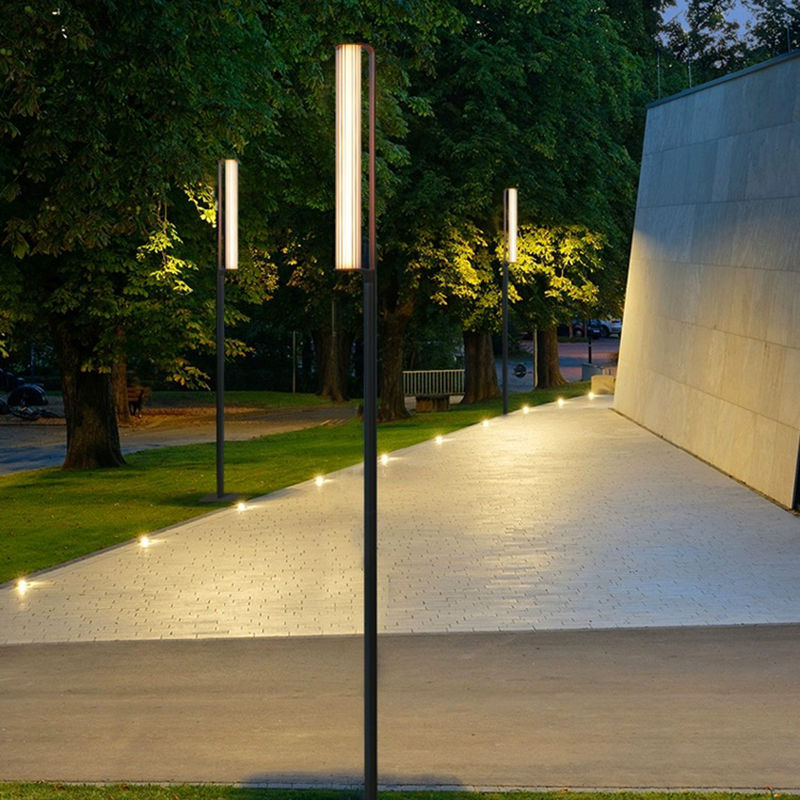 IP65 Waterproof Stainless Steel European Vintage High Pole LED Street Lamp STR840picture3