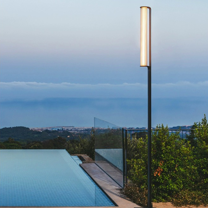 IP65 Waterproof Stainless Steel European Vintage High Pole LED Street Lamp STR840picture4