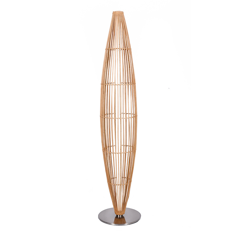 Custom Japanese Zen Bamboo Floor Lamp BBR110