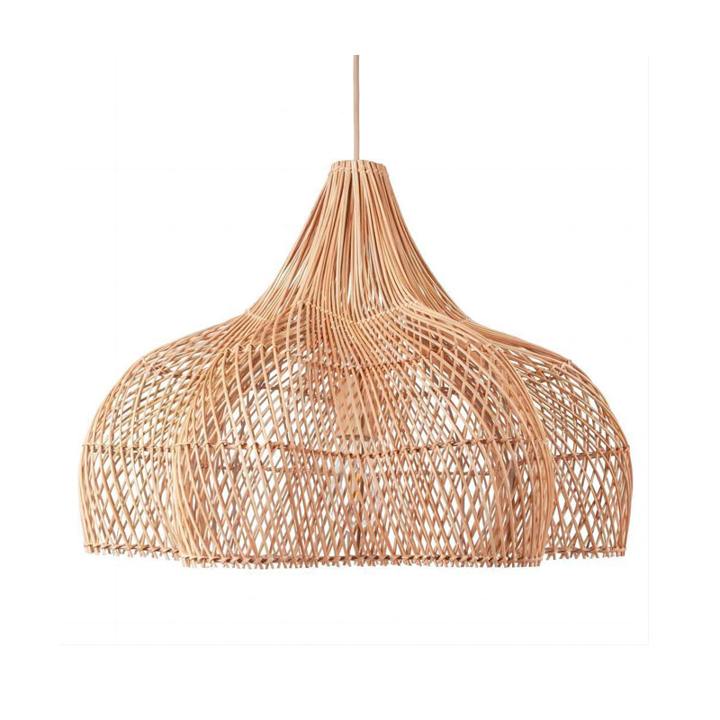 Woven Pendant Light Bamboo Pendant LED Light Rattan Basket Lamp BBR170