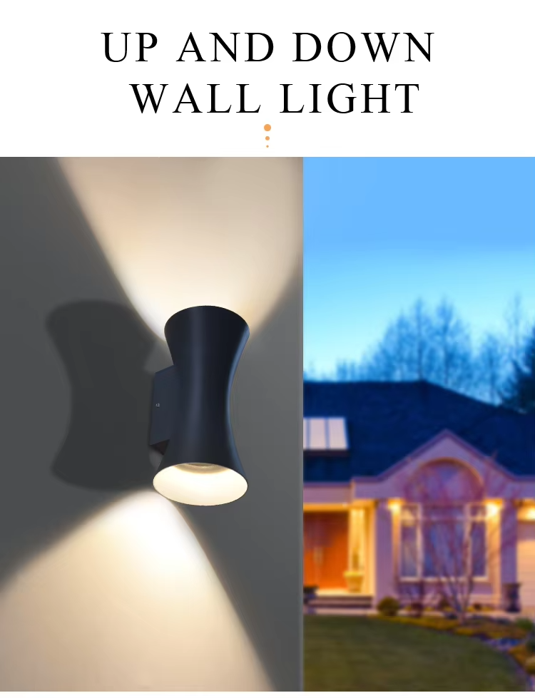 Hot Sale 10W Aluminum Body LED Garden and Indoor Wall Lamps