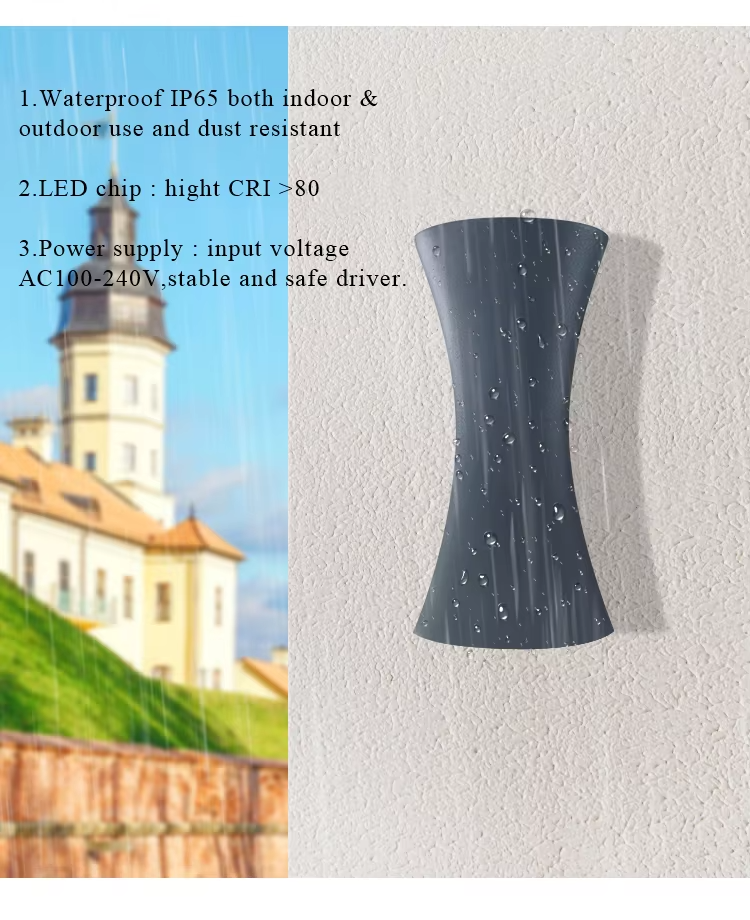 Hot Sale 10W Aluminum Body LED Garden and Indoor Wall Lamps