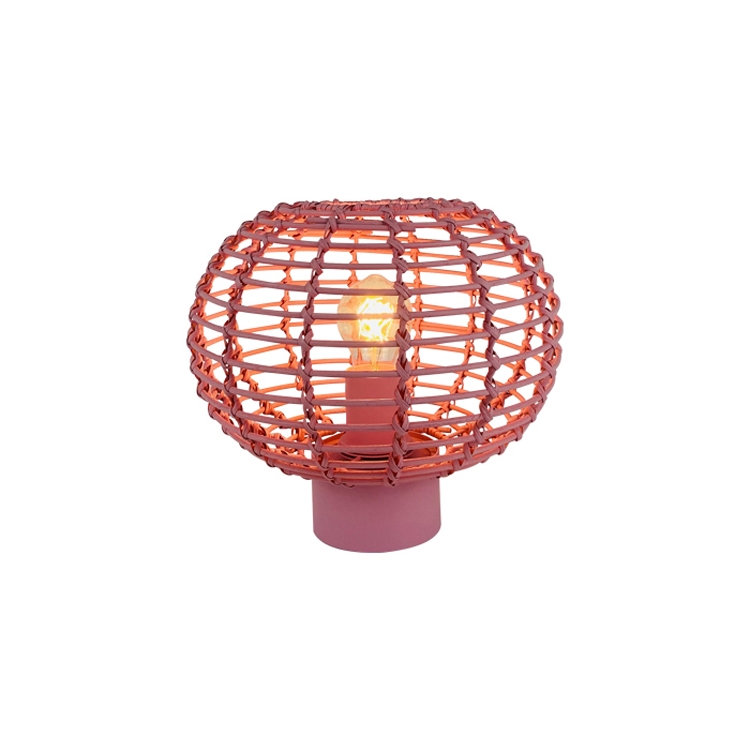 Home Decoration New Arrivals Handmade Led Rattan Table Lamps Home Decor Custom Factory