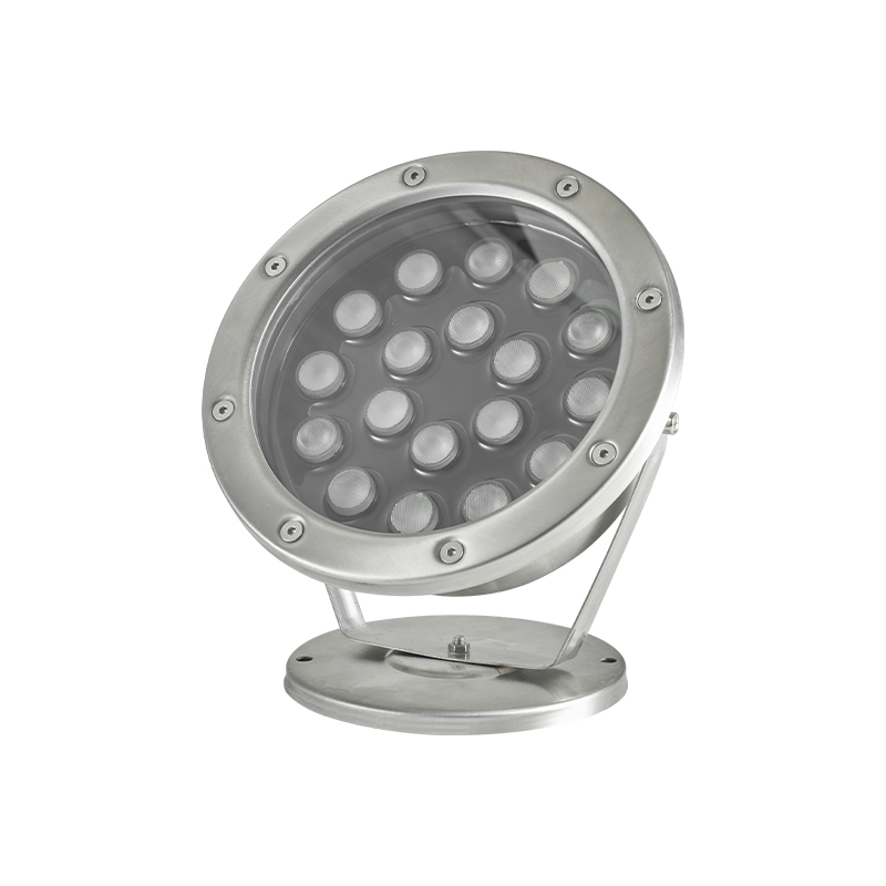 12W DMX512 RGB RGBW Full Color Changing Stainless Steel Fountain Light UW1740