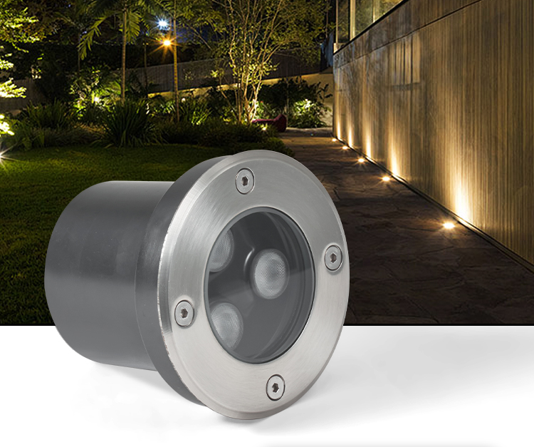 IP68 Waterproof RGB LED Outdoor Spotlight 6W Recessed Inground Lamp UG1320picture2