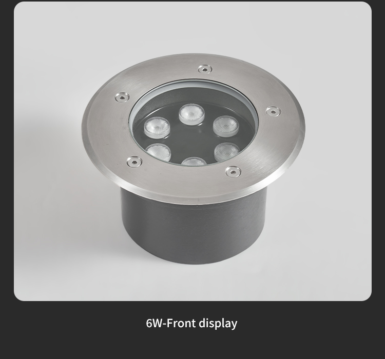 IP68 Waterproof RGB LED Outdoor Spotlight 6W Recessed Inground Lamp UG1320picture5