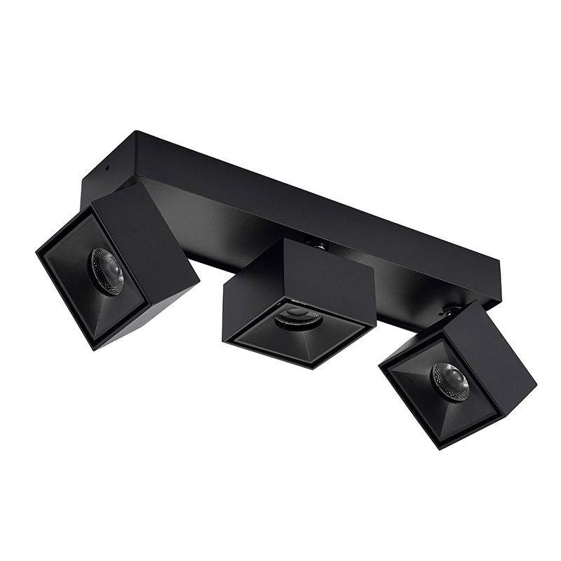 Modern 12W Aluminium Three Rotating Heads  LED Ceiling Downlights DL2620