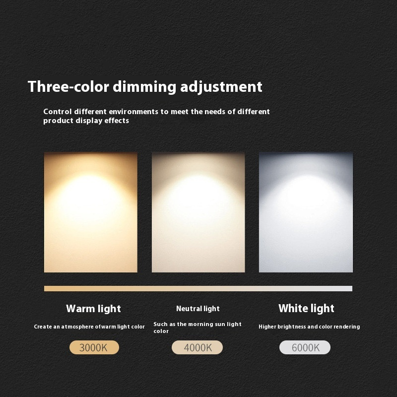 7W LED Downlight Modern Surface Mounted Adjustable Angle Foldable Spotlight DL2560picture3