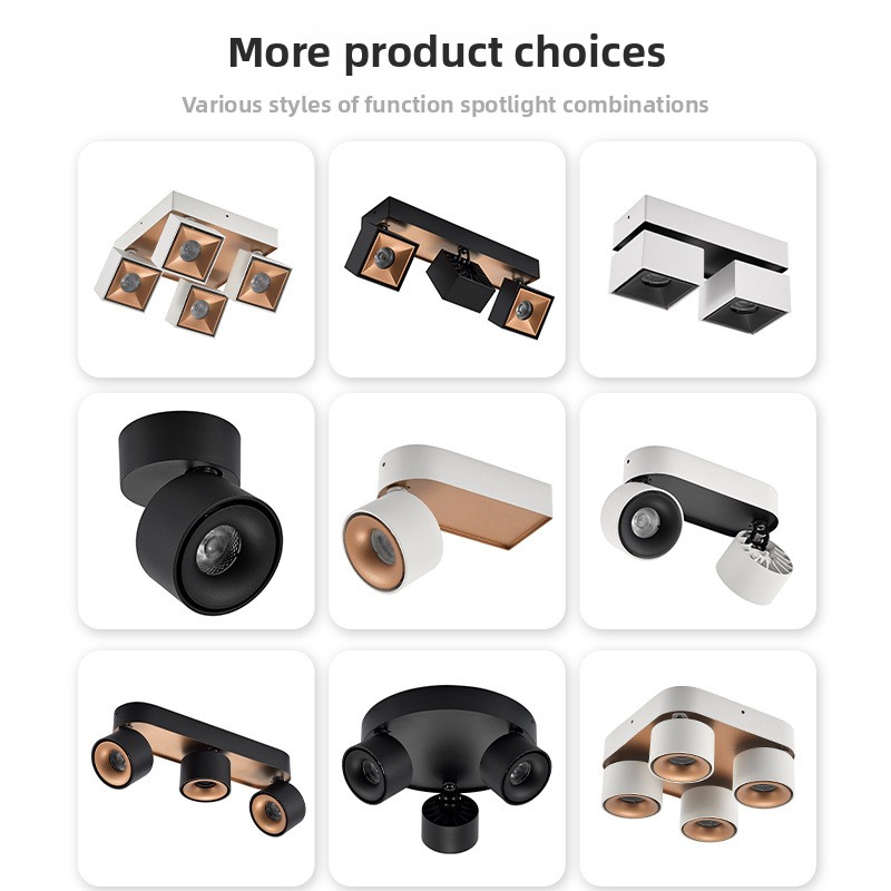 7W LED Downlight Modern Surface Mounted Adjustable Angle Foldable Spotlight DL2560picture4