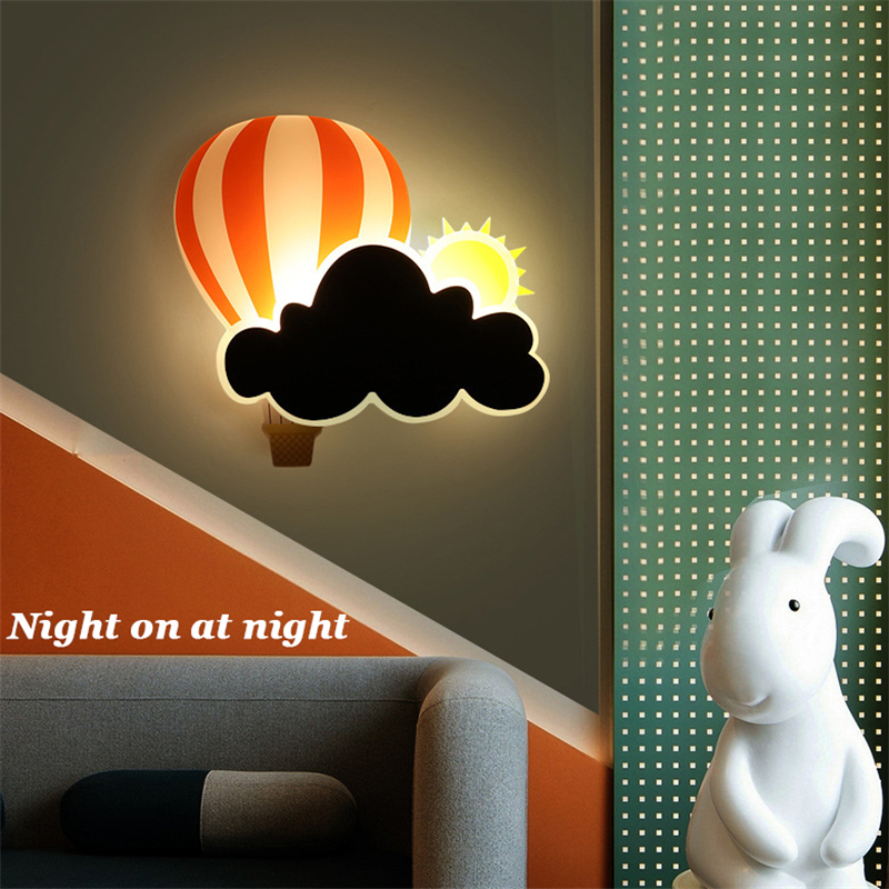 Modern Rainbow Cloud Home Decoration Children Room Wall Lamp WL6180picture4