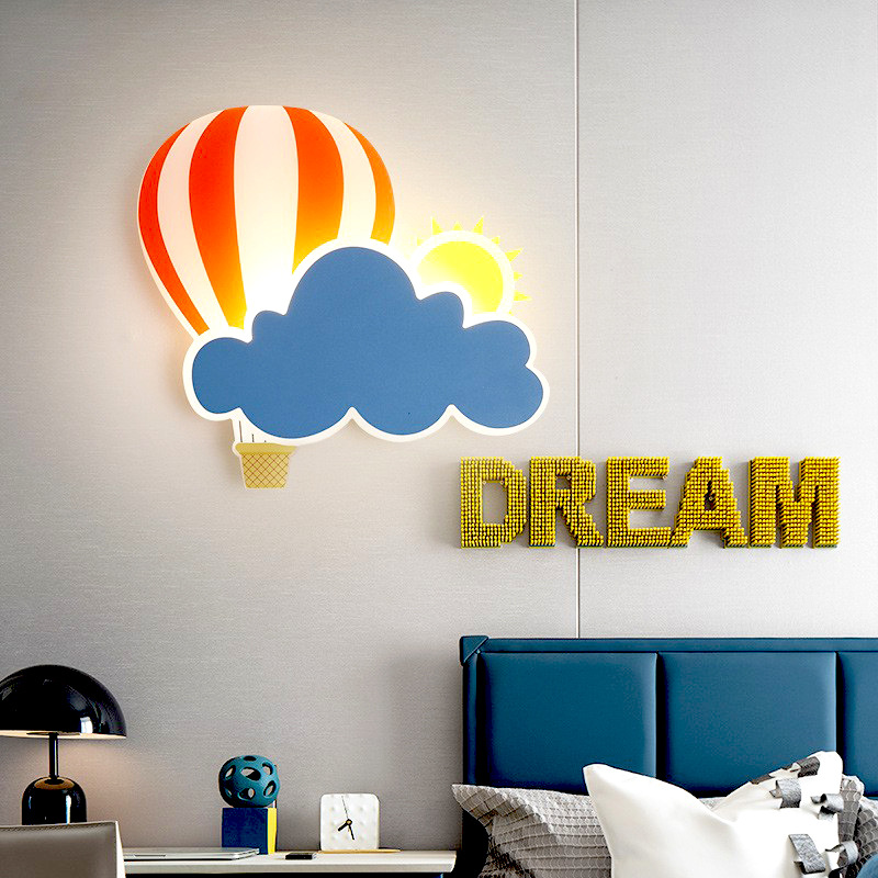 Modern Rainbow Cloud Home Decoration Children Room Wall Lamp WL6180picture5