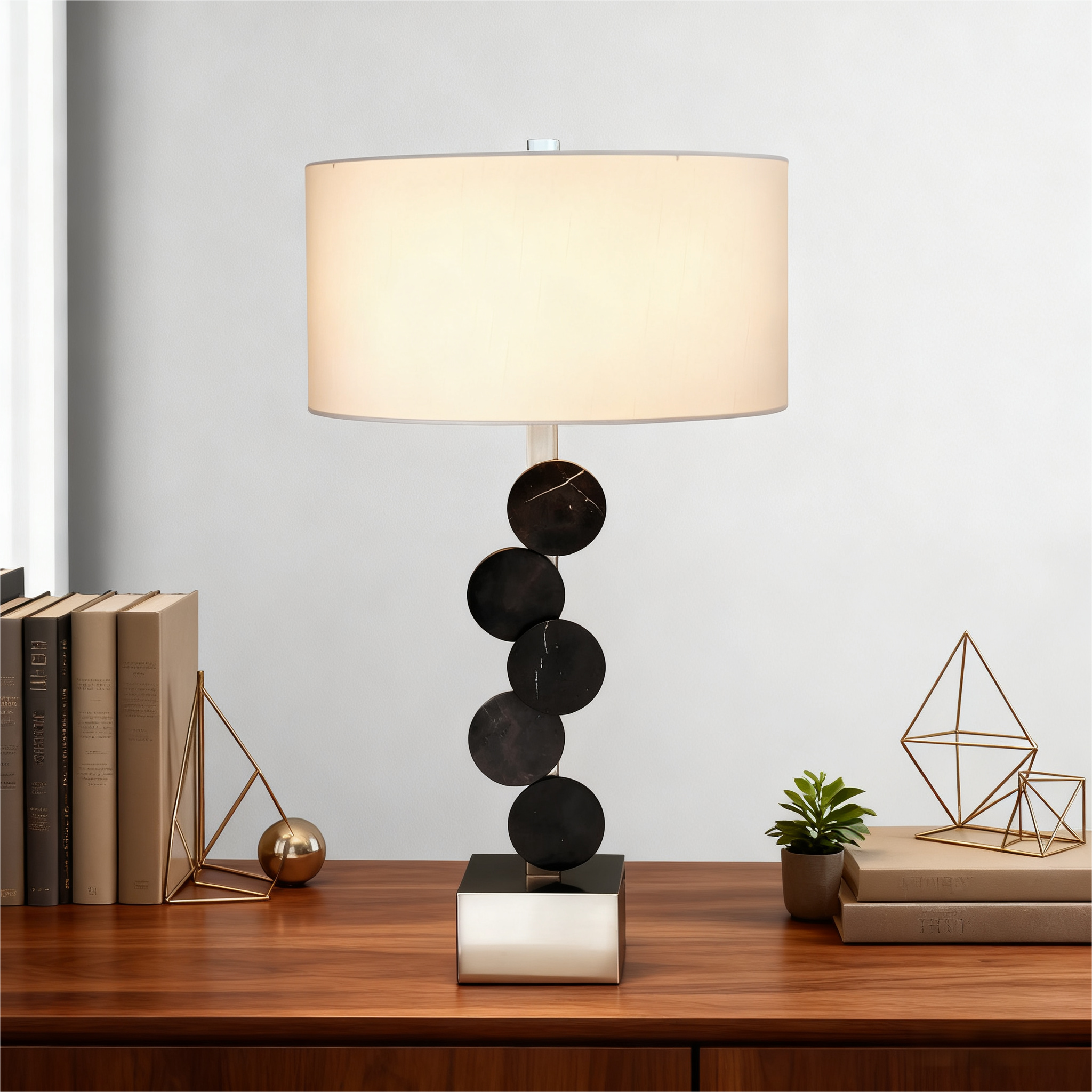 Simply Black Ball Retro Wood Bedside Table Lamp CMS340picture5