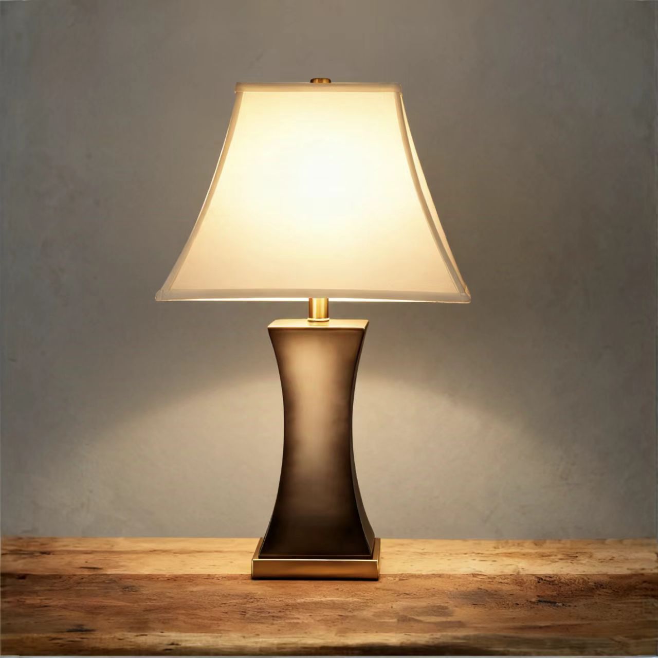 Customizable Fabric LampShade Restaurant Decor Rechargeable Table Lamp CMS330picture5