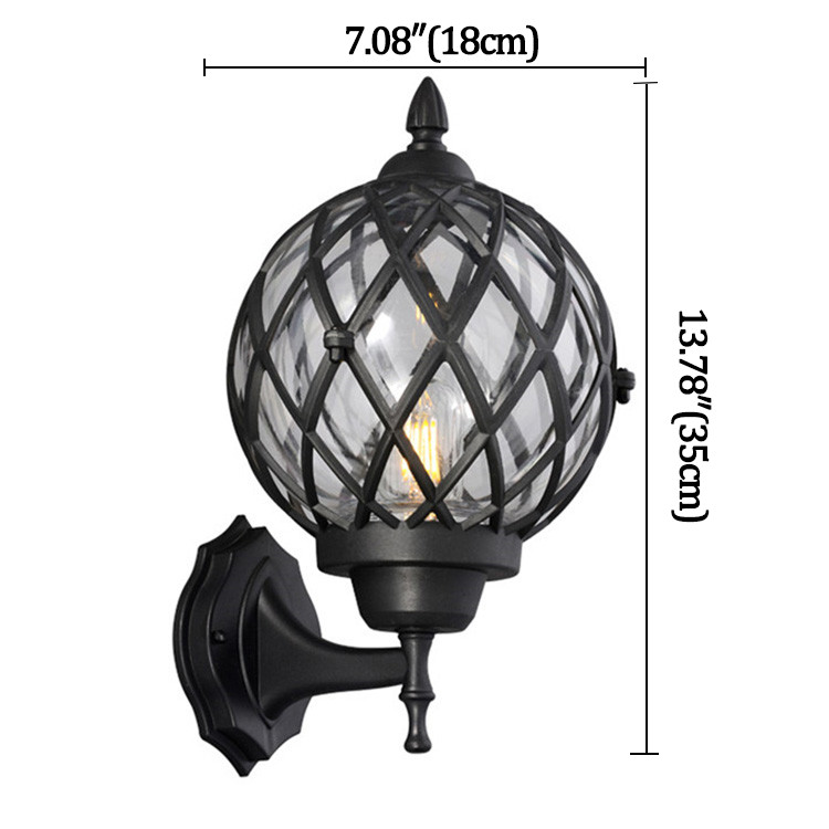 European Style IP65 Waterproof E27 Garden Patio Landscape LED Wall Light EUS540picture2