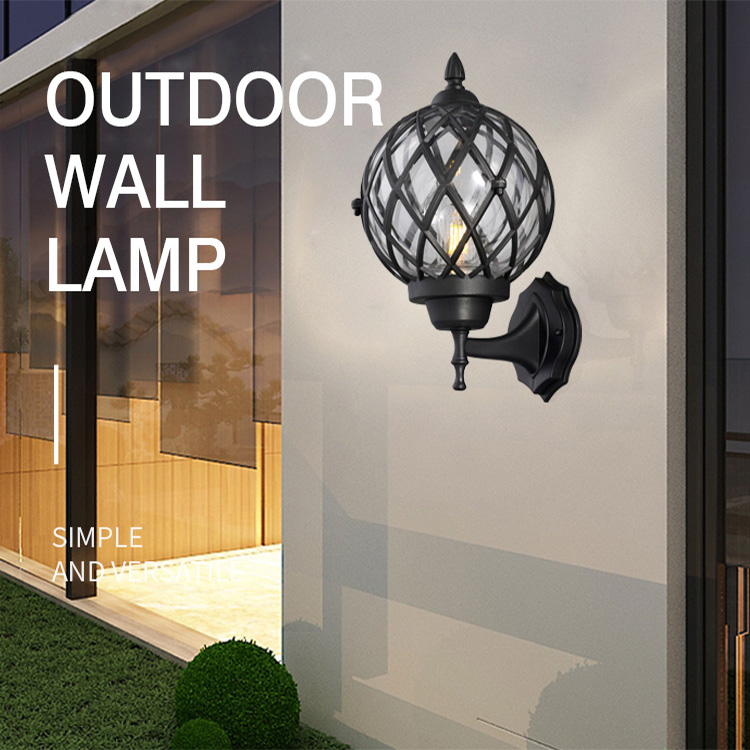 European Style IP65 Waterproof E27 Garden Patio Landscape LED Wall Light EUS540picture3