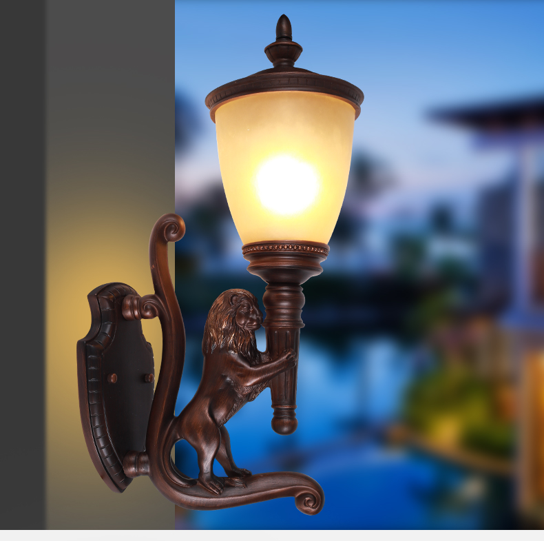 Retro Style Waterproof IP65 Outdoor E27 Wall Lights for Villas or Home RTS590picture5