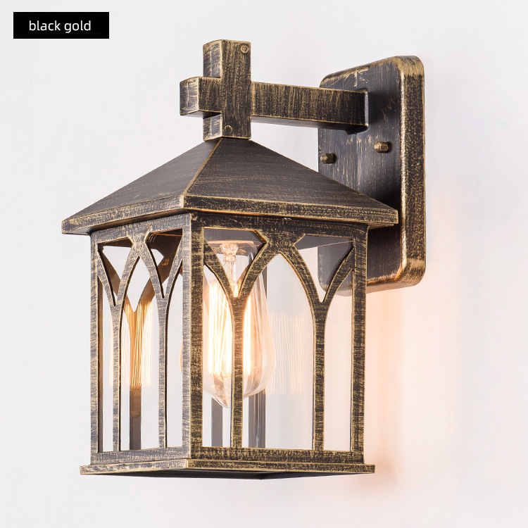 European  Antique Outdoor Rainproof Outdoor LED Wall Lamp EUS520picture4