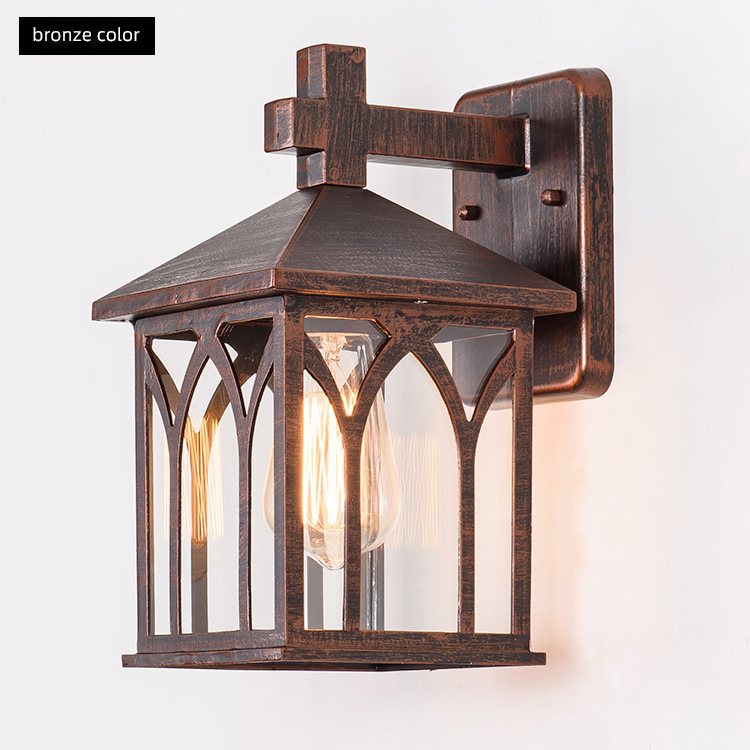 European  Antique Outdoor Rainproof Outdoor LED Wall Lamp EUS520picture5