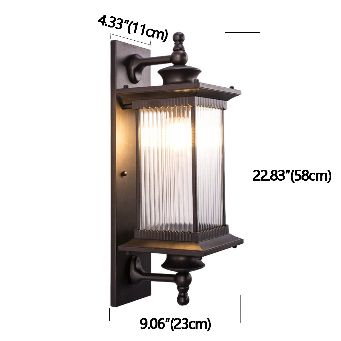 Custom Lanterns IP65 Waterproof Modern Wall Lamps WL6070picture4
