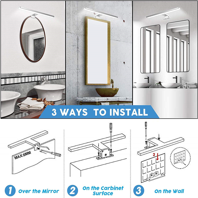 Europe Style Bathroom Modern  LED Mirror Front Wall Lights MFL1000picture6