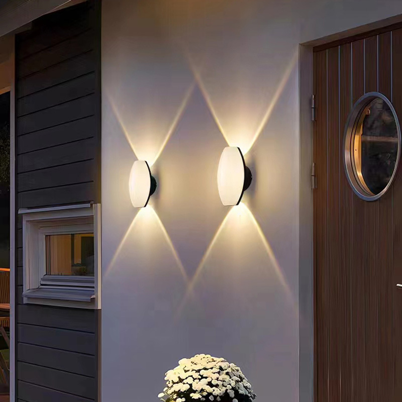 Outdoor Waterproof Square Aluminum LED Wall Lamp WL6050picture3