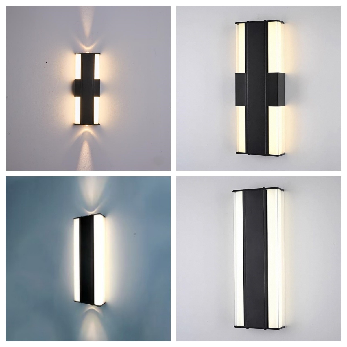 New Outdoor Square Aluminum Waterproof LED Wall Lamp WL6040picture5