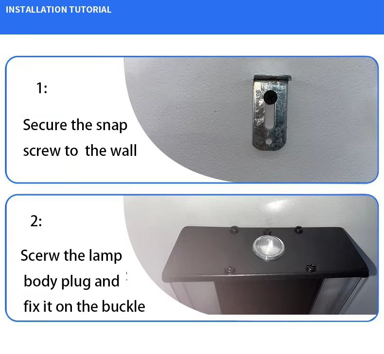 New Outdoor Square Aluminum Waterproof LED Strip Wall Lamp for Garden Villa Courtyard Entrance Door Post & Terrace Lighting