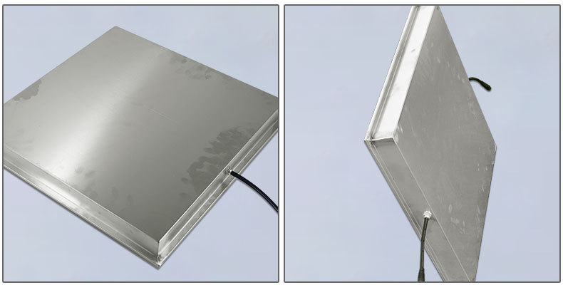 Led Abyss Floor Tile Light 3D Thousand-Layer Stainless Steel Mirror Panel Stage Customized Induction Lighting IP65 Dual Color