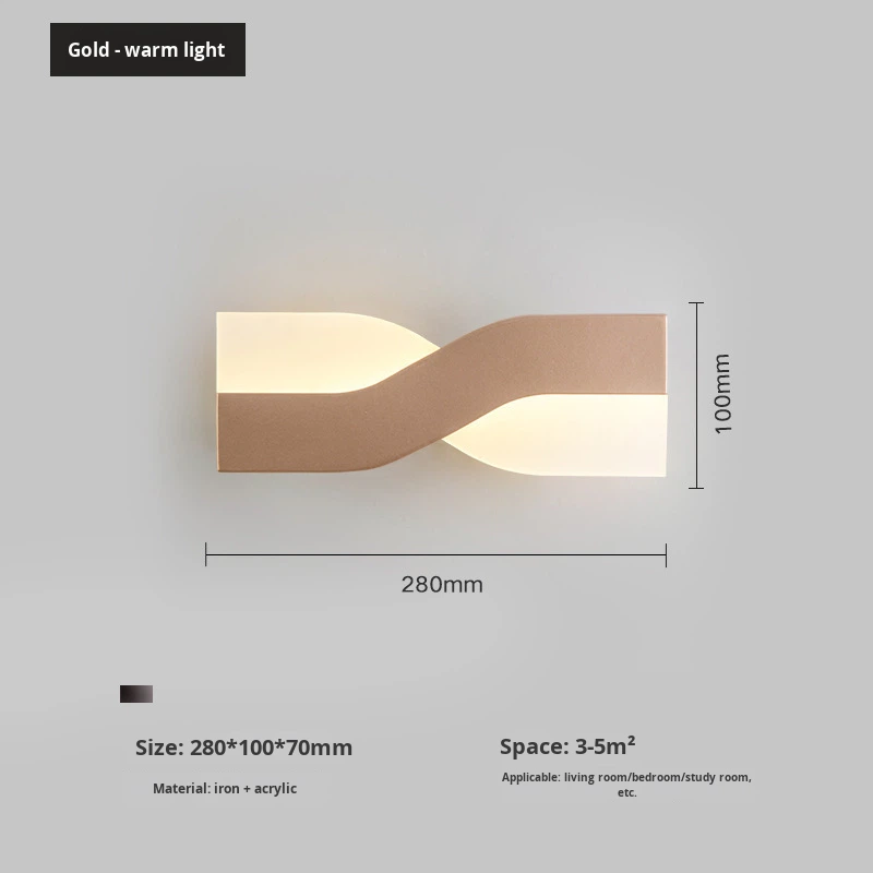 European Style Creative Bedside Bedroom Living Room Modern Wall Lamp WL6010picture6