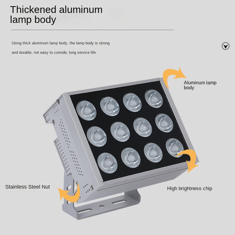 Remote Super Bright IP65 Waterproof Landscape LED Wall Washer Floodlight FL2110picture3