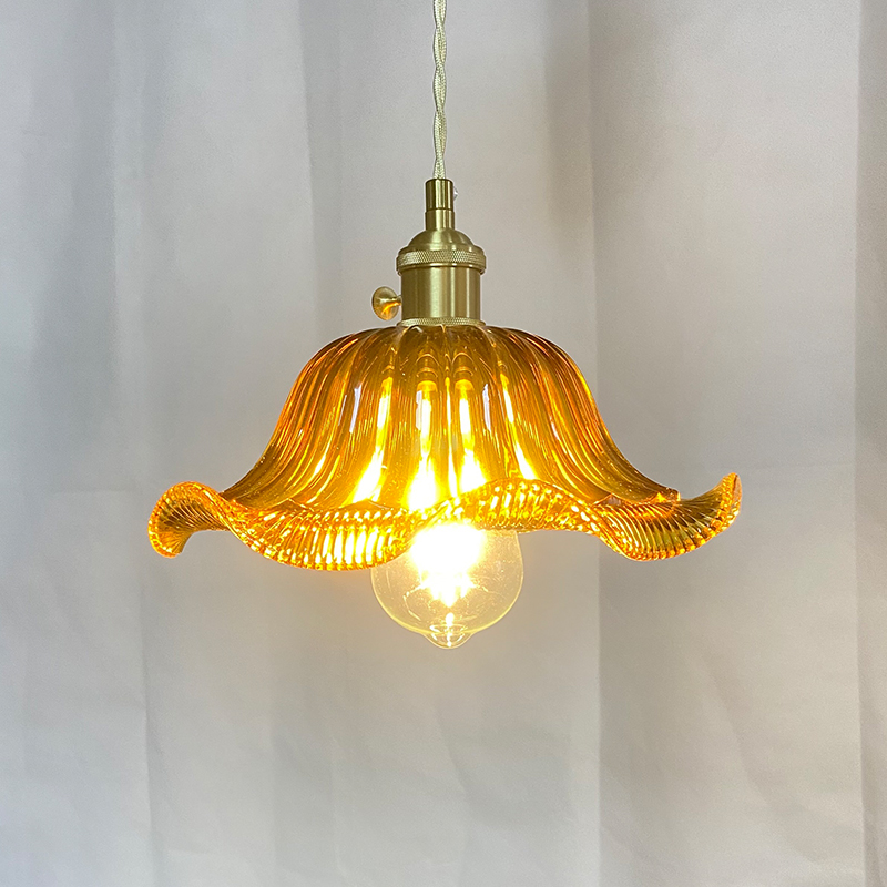 Retro Americana Lotus Leaf Hanging Lamp RTS530picture4
