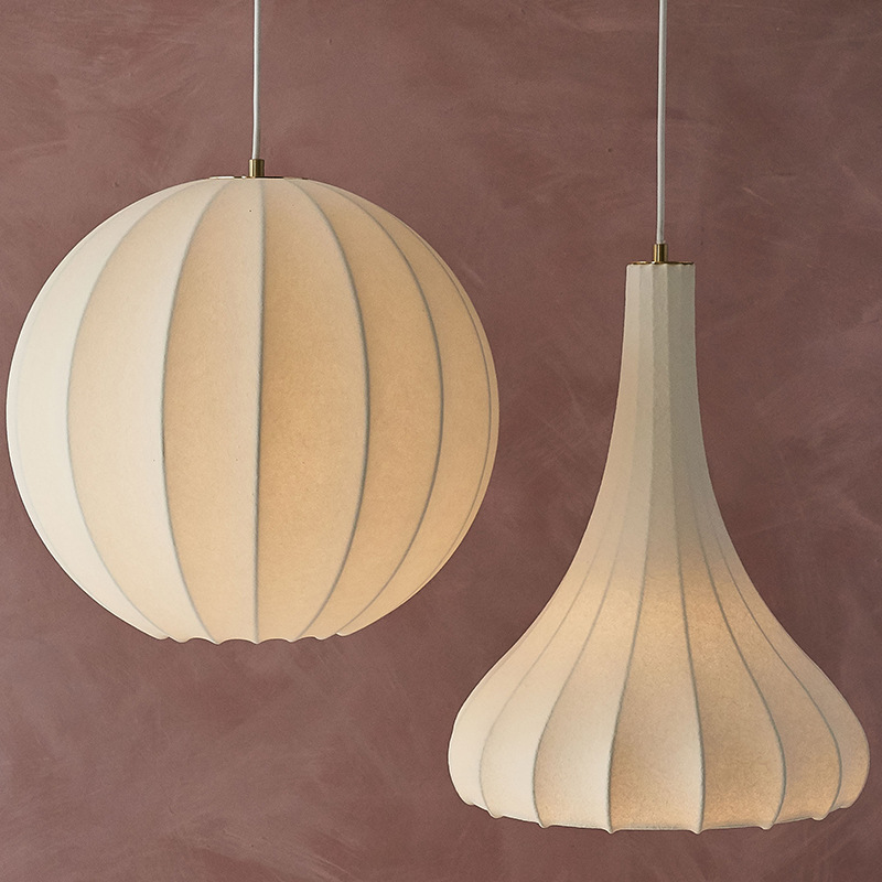 Japanese Modern Wabi Sabi Pendant Light Silk Wabi Sabi Lighting JPS260picture4