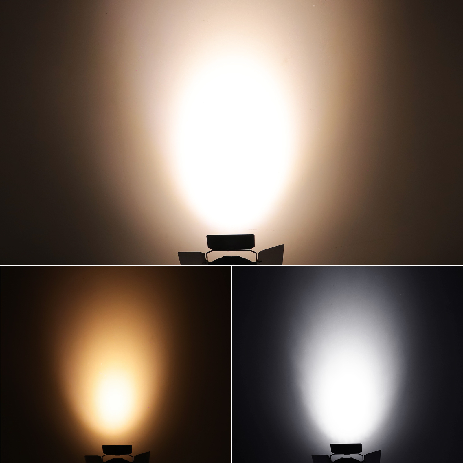 120W LED Par Light DMX512 Stage Light With Barndoors for Theater Studio Photostudio PHT490picture2