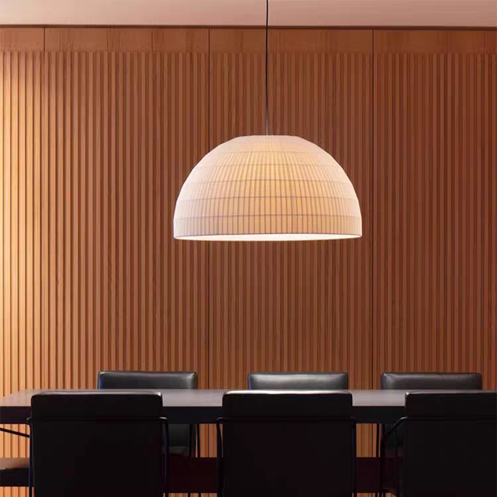 Modern Chinese Lantern Chandelier Custom Fabric Pendant Light CNS290picture3