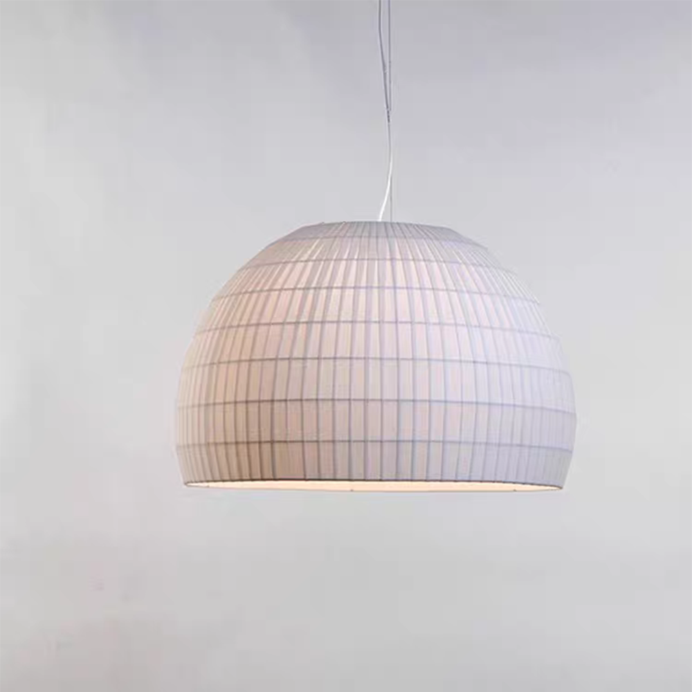 Modern Chinese Lantern Chandelier Custom Fabric Pendant Light CNS290picture4