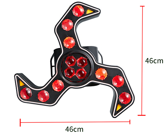 RGBW 120W E27 Moving Head Stage Light Beam Strobe with Bee Eye Effect SMH870picture3