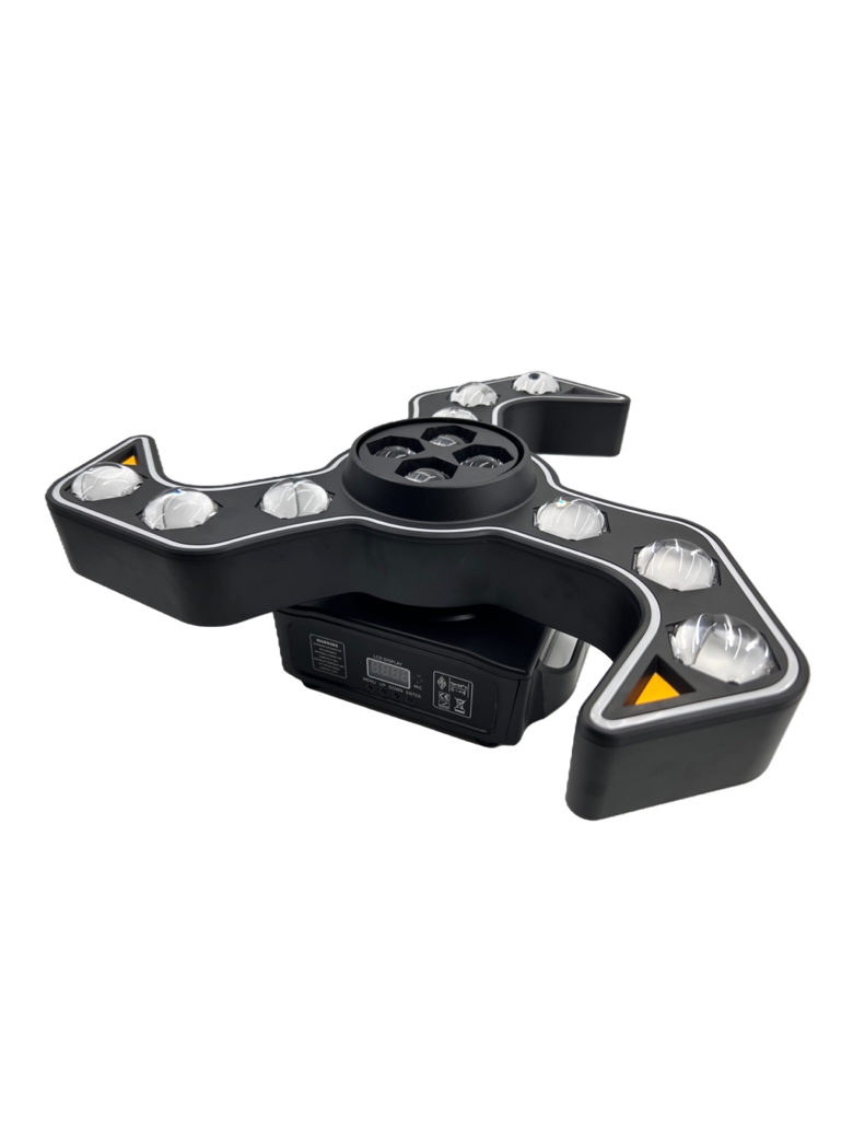 RGBW 120W E27 Moving Head Stage Light Beam Strobe with Bee Eye Effect SMH870picture5