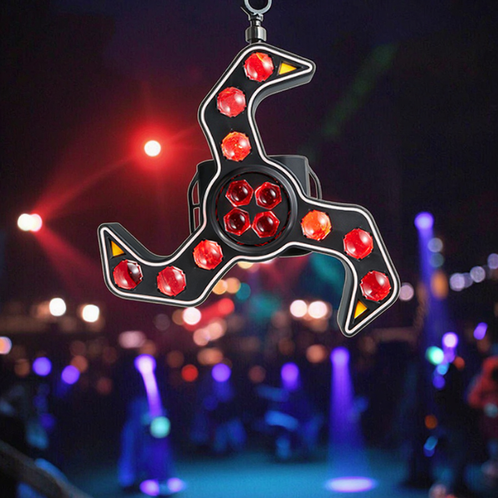 RGBW 120W E27 Moving Head Stage Light Beam Strobe with Bee Eye Effect SMH870picture6